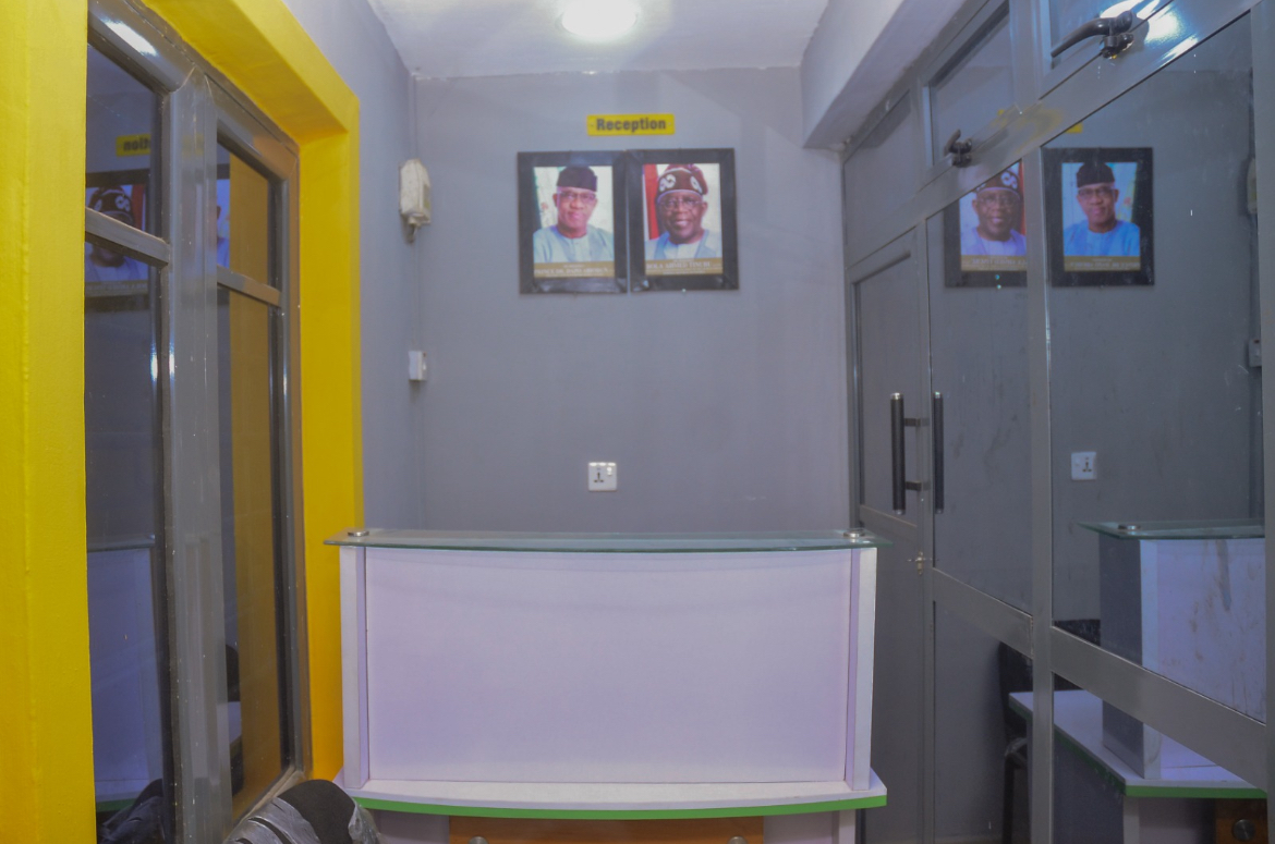 Gaffreaks reception and front desk